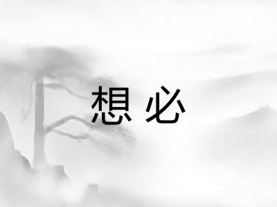 想必