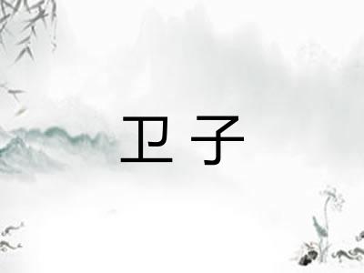 卫子 卫子
