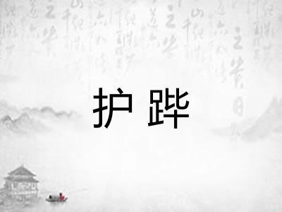 护跸
