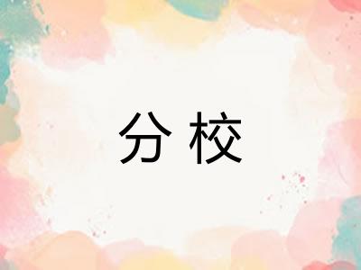 分校