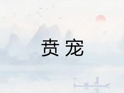贲宠