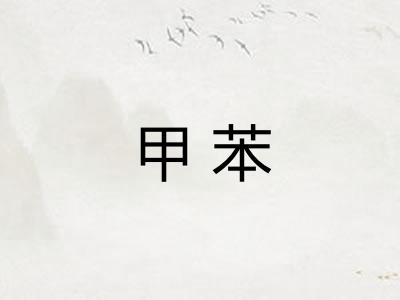 甲苯 甲苯