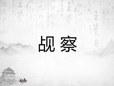 觇察