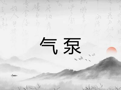 气泵
