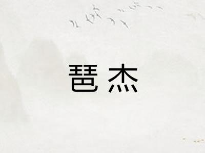 琶杰