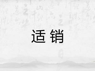 适销