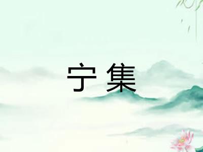 宁集 宁集