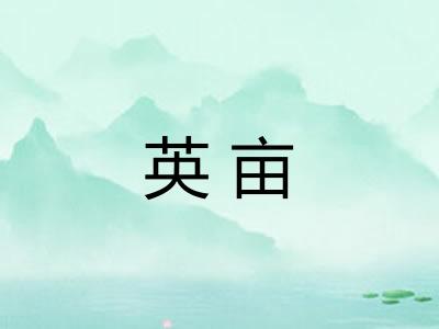 英亩