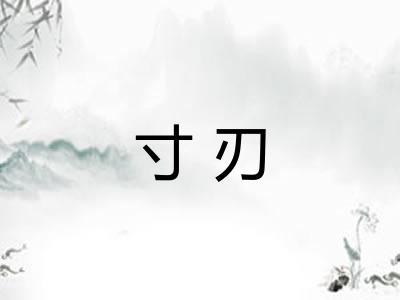 寸刃