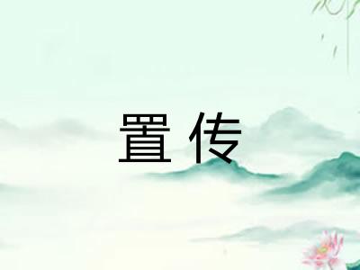 置传