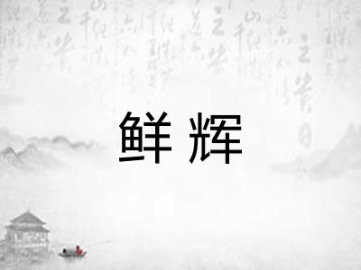 鲜辉 鲜辉