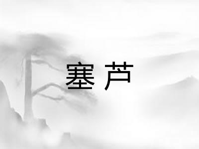 塞芦