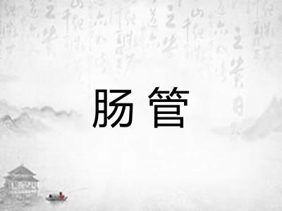 肠管