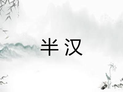 半汉