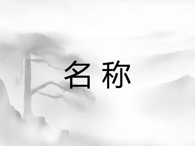名称