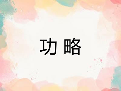 功略