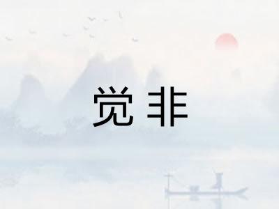 觉非