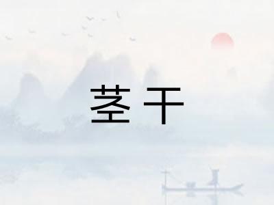茎干
