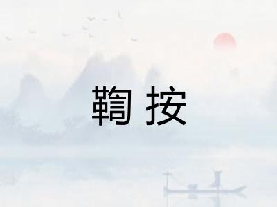 鞫按