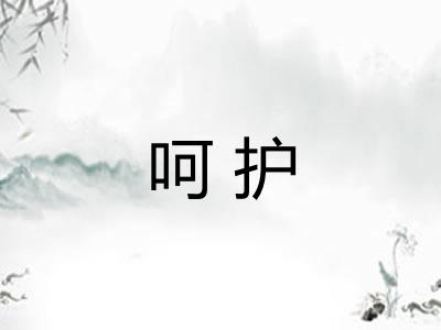 呵护