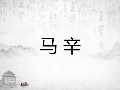 马辛