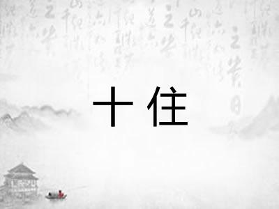十住