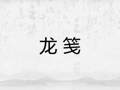 龙笺