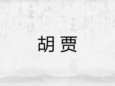 胡贾