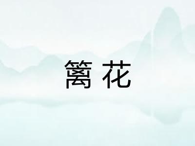 篱花 篱花