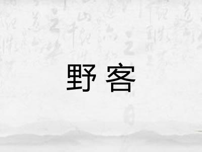 野客
