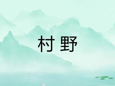 村野