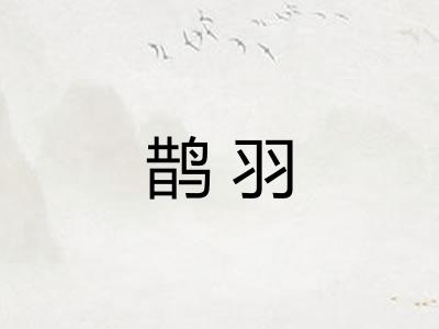 鹊羽