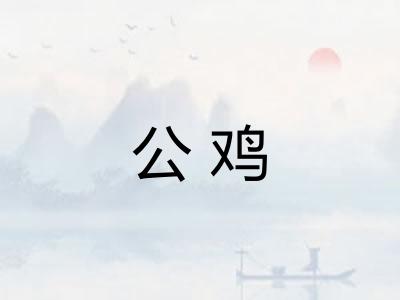 公鸡
