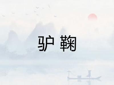 驴鞠