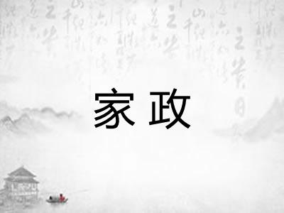 家政