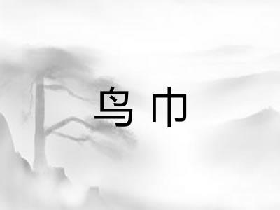 鸟巾
