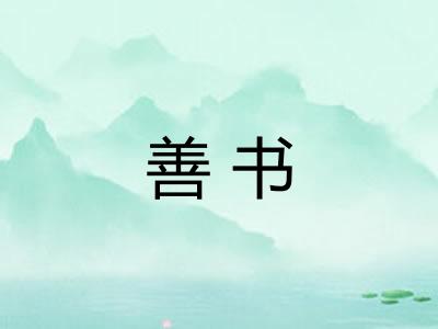 善书