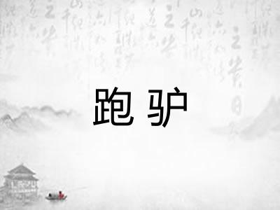 跑驴