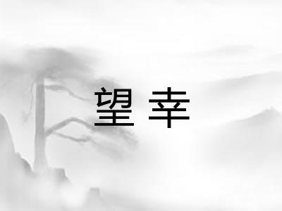 望幸