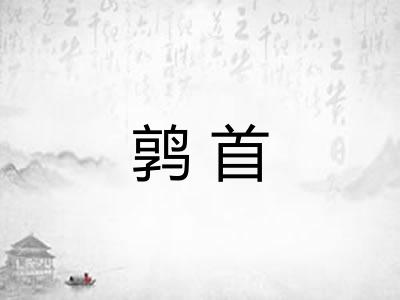 鹑首