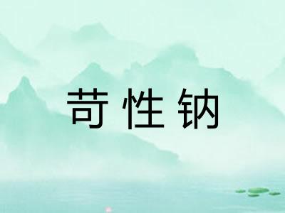 苛性钠