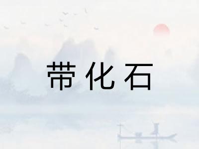 带化石 带化石