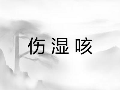 伤湿咳