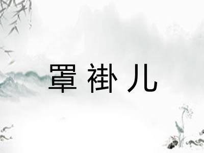 罩褂儿