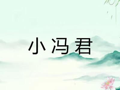 小冯君