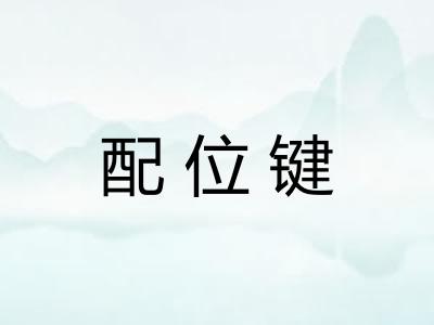 配位键