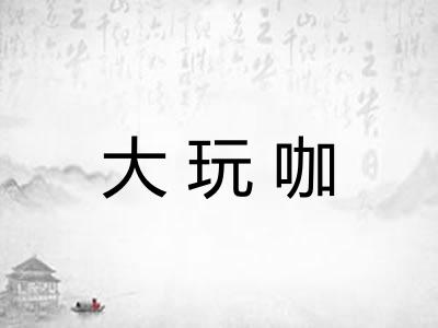 大玩咖
