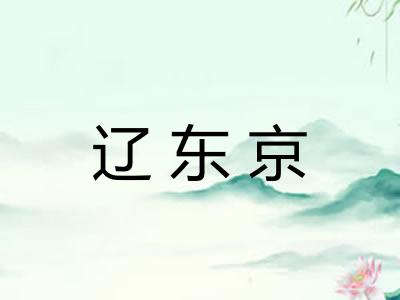 辽东京