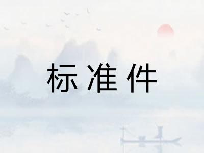 标准件