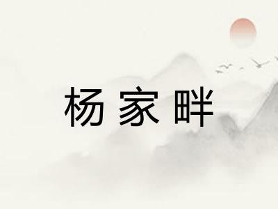 杨家畔